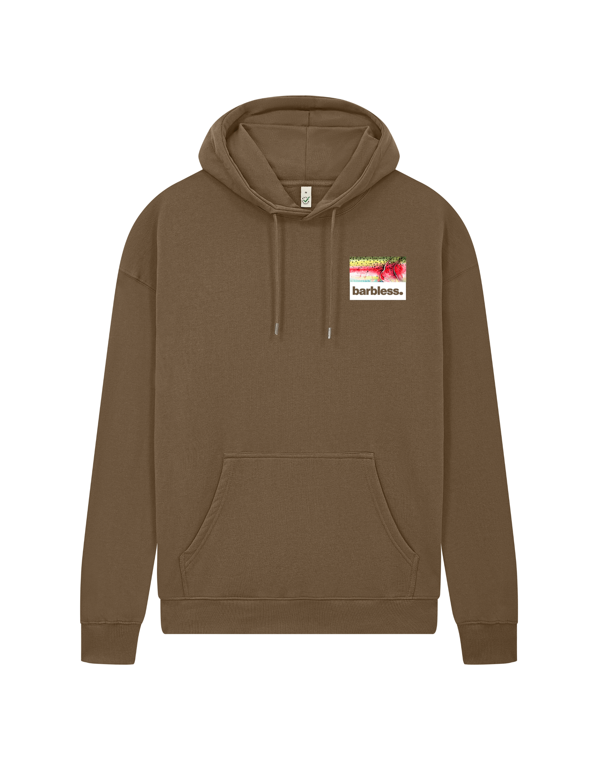 Rainbow Trout Flank Hoodie - Light Brown