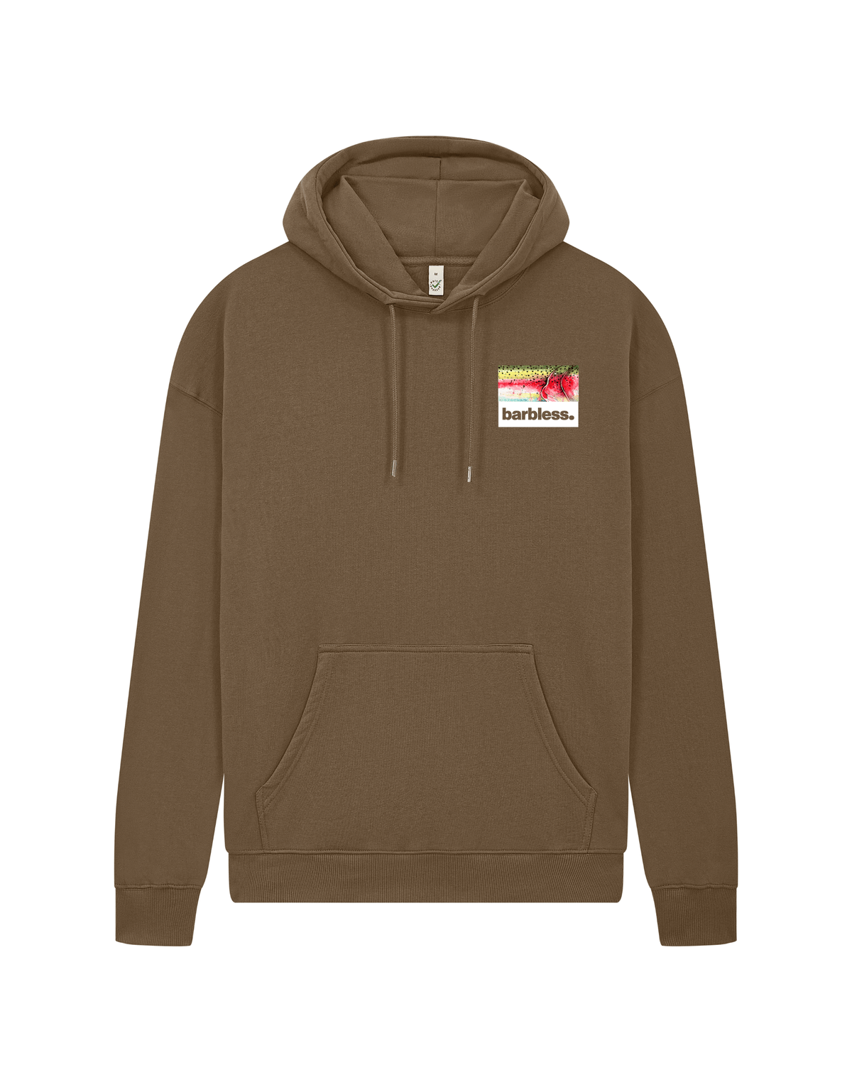 Rainbow Trout Flank Hoodie - Light Brown