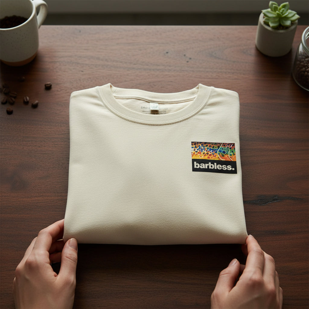 Brown Trout Flank - Short Sleeve T-Shirt (Latte)