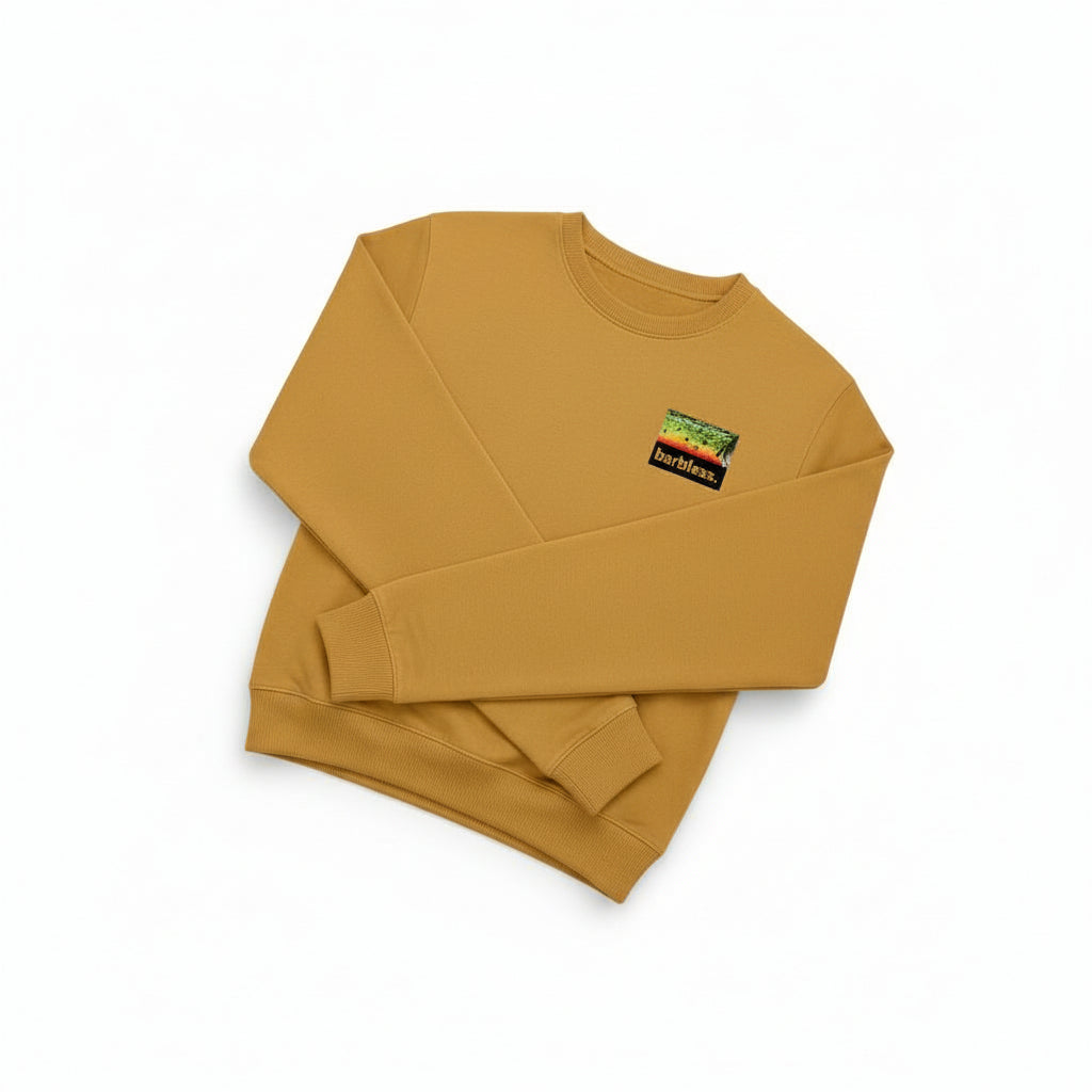 Brook Trout Flank Sweatshirt - Mustard