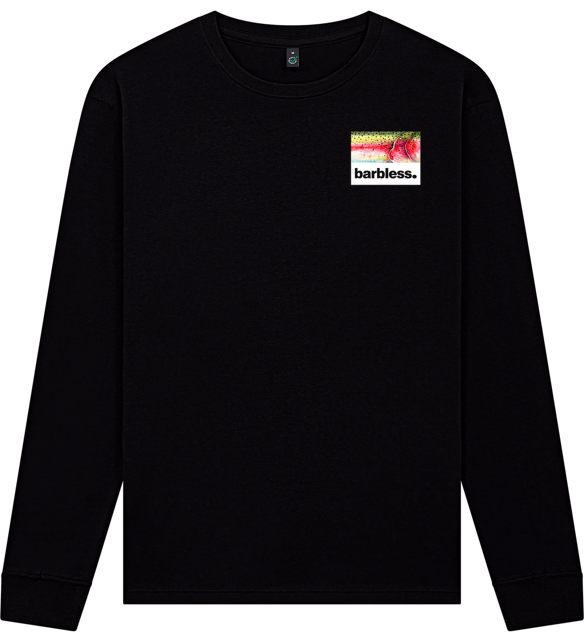 Rainbow Trout Flank - Long Sleeve T-Shirt (Espresso)