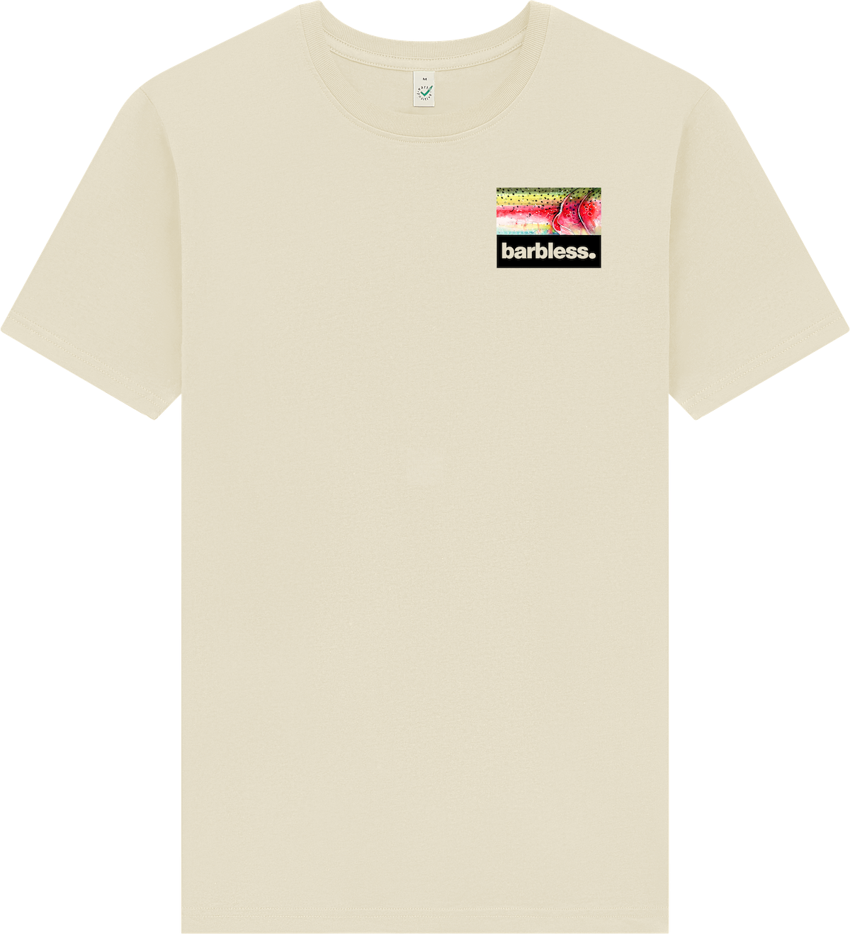 Rainbow Trout Flank - Short Sleeve T-Shirt (Latte)