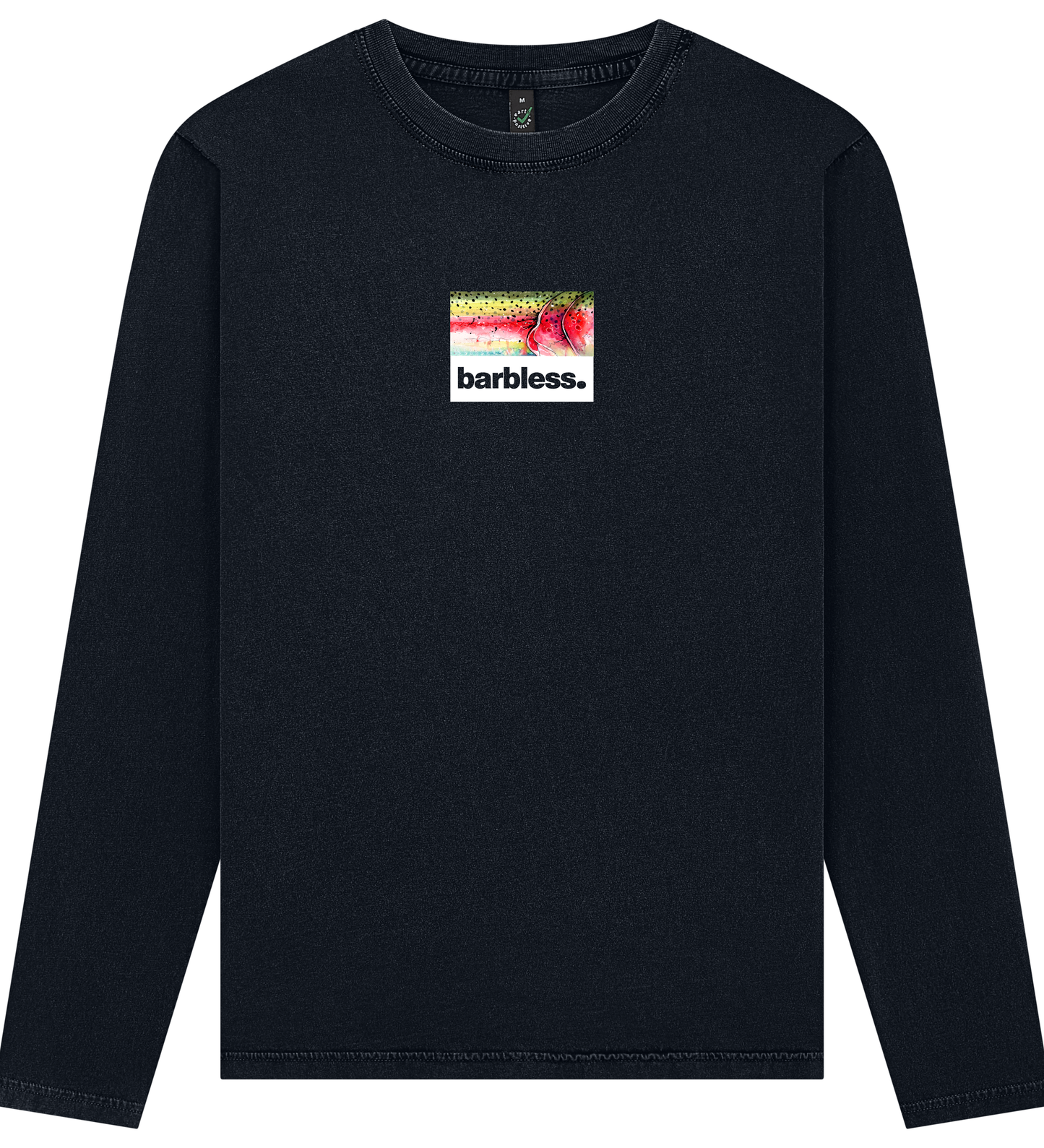Long Sleeve Casting Shirt (Stone Washed Black)