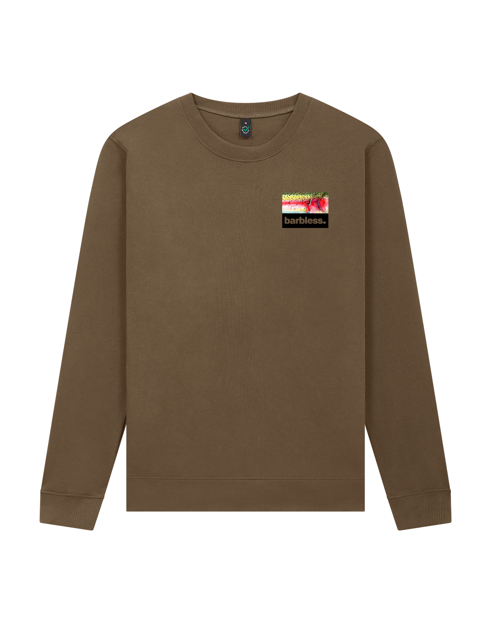 Rainbow Trout Flank Sweatshirt - Light Brown