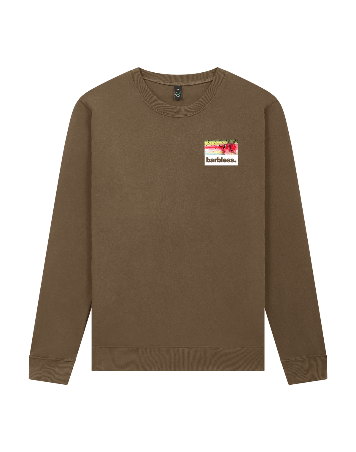 Rainbow Trout Flank Sweatshirt - Light Brown