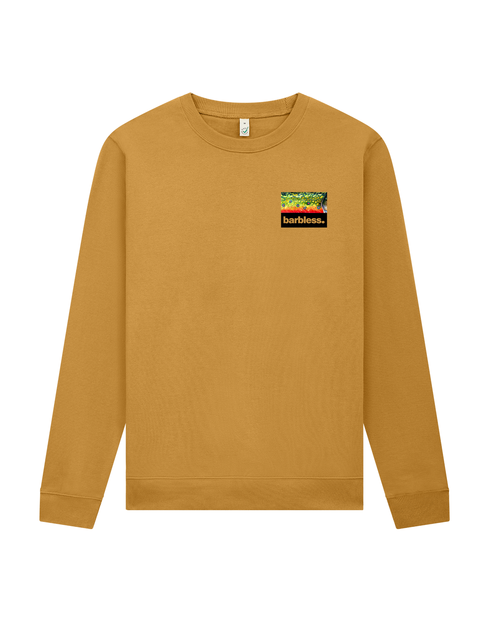 Brook Trout Flank Sweatshirt - Mustard