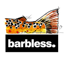 Load image into Gallery viewer, Brown Trout Tail - Long Sleeve T-Shirt (Espresso)
