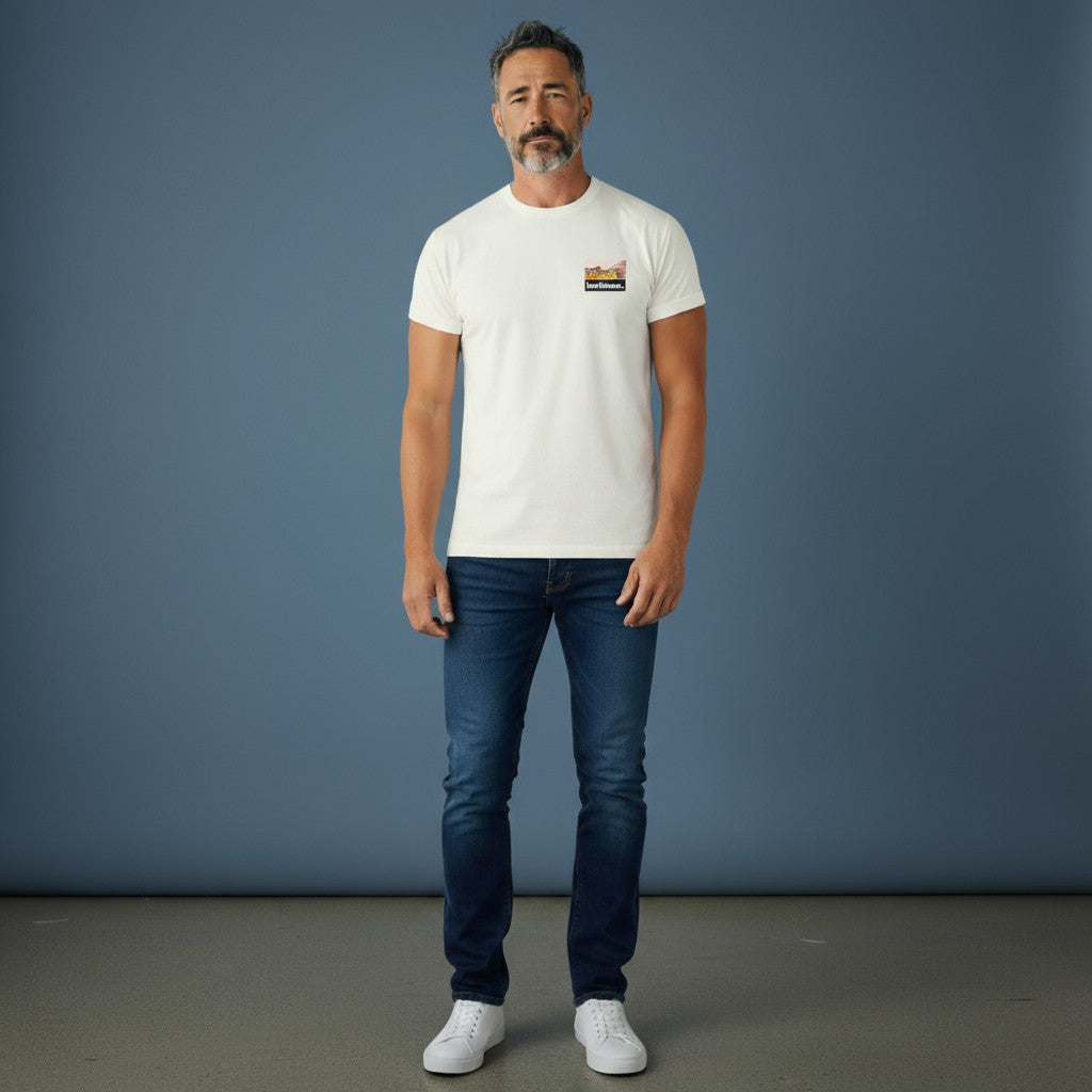 Brown Trout Tail - Short Sleeve T-Shirt (Latte)