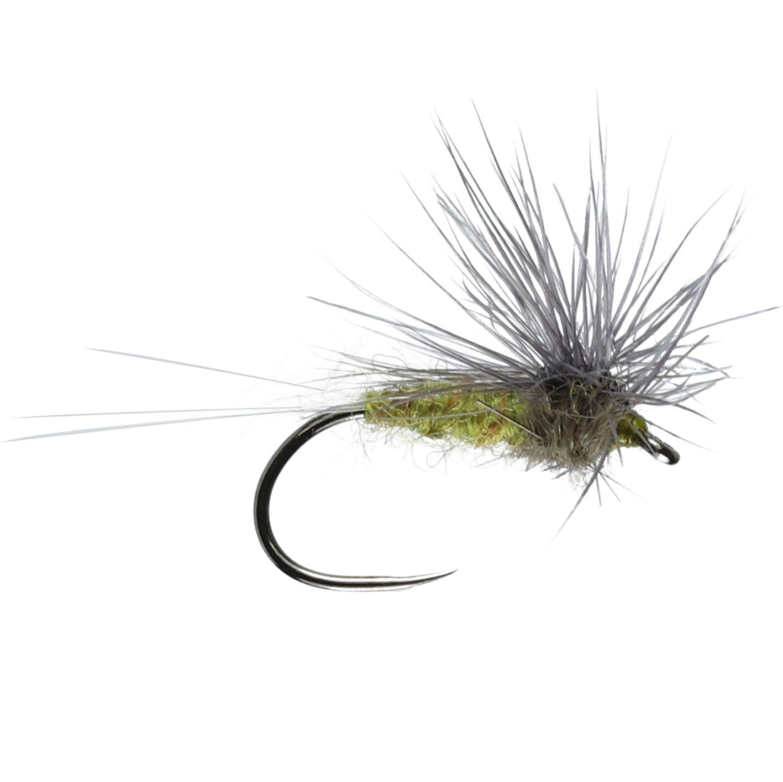 Stacked Hackle Blue Winged Olive