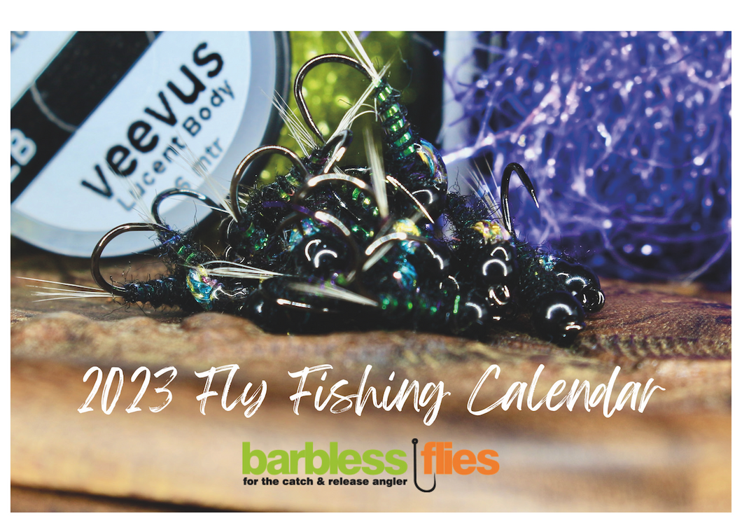 2023 Barbless Flies Desk Calendar