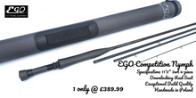 Load image into Gallery viewer, Custom Built 11&#39;0&quot; 3wt Carbon Nymph Rod - from EGO Fly Fishing
