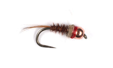 Load image into Gallery viewer, Red-Neck Pheasant Tail Tungsten Nymph
