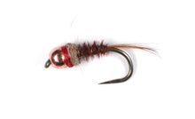 Load image into Gallery viewer, Red-Neck Pheasant Tail Tungsten Nymph
