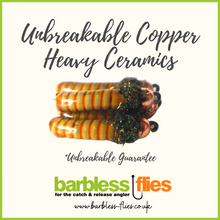 Load image into Gallery viewer, Unbreakable Heavy Ceramic Nymph Selection (Copper)
